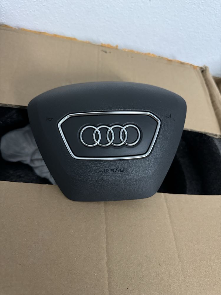 Volante original de Audi A6 com patilhas das mudanças