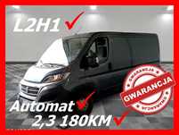 Fiat Ducato  AUTOMAT  L2H1 2,3 180 KM Pakie TECHNO VAT-1 Pełny Odpis VAT Faktura 23% Klima