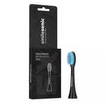 Smilesonic EX Sensitouch BLACK - końcówki szczoteczki sonicznej 2 szt.