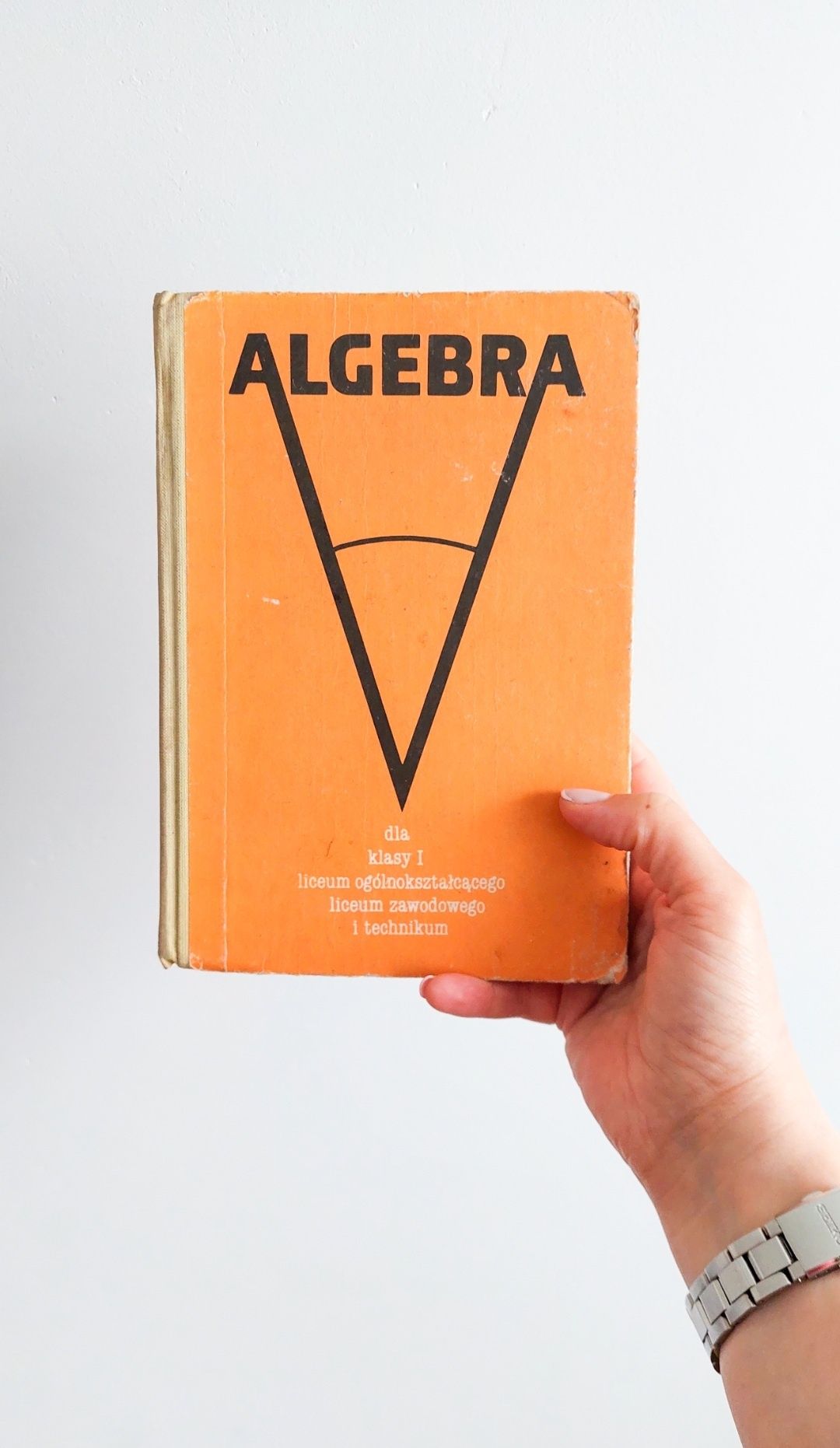 Algebra książka do nauki szkoły twarda okładka 1967