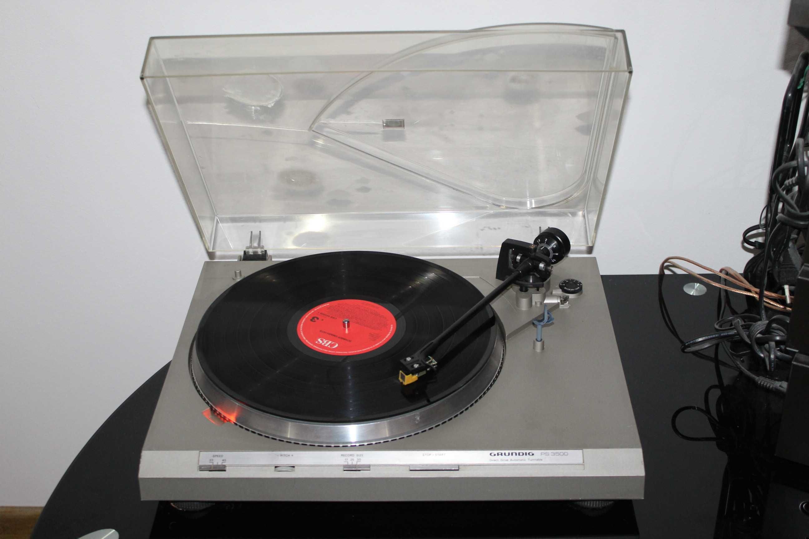 GRUNDIG PS 3500 Gramofon adpter na płyty winyle full automat Wysyłka