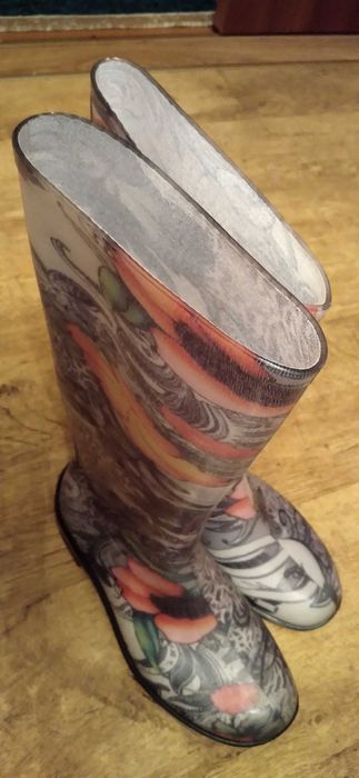 Кольорові гумові чоботи, жіночі гумові чоботи