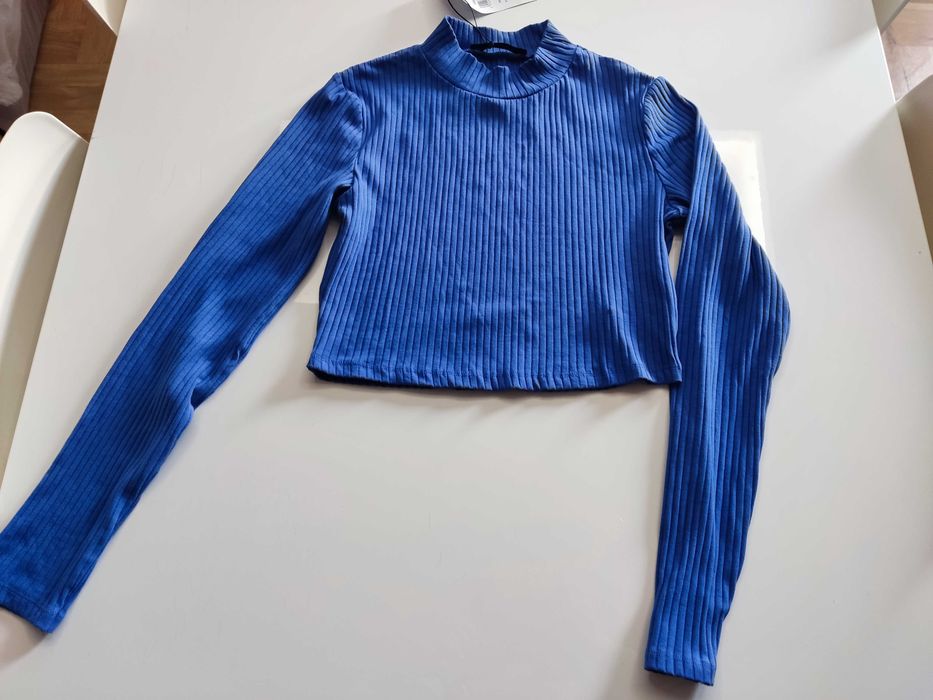 Crop top bawełniany Sinsay 38/M
