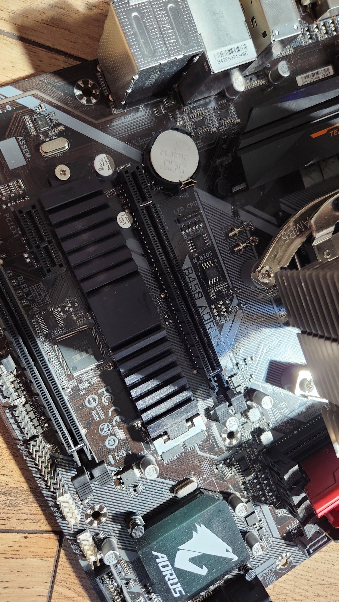 Комплект mAtx Am4 Aorus B450 R5 3600 32Gb ddr