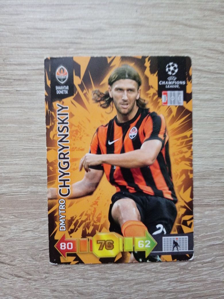 Karta piłkarska Dmytro CHYGRYNSKIY Shakhtar Donetsk 2010/2011