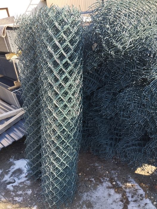 Siatka ogrodzeniowa powlekana zielona