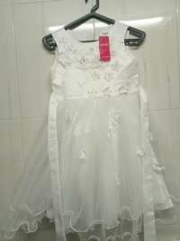 Vestido Cerimônia Menina Branco