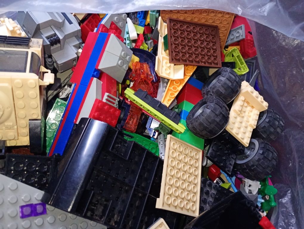 Пакет лего 2,5 кг для хлопчика, машини, корабель, деталі lego