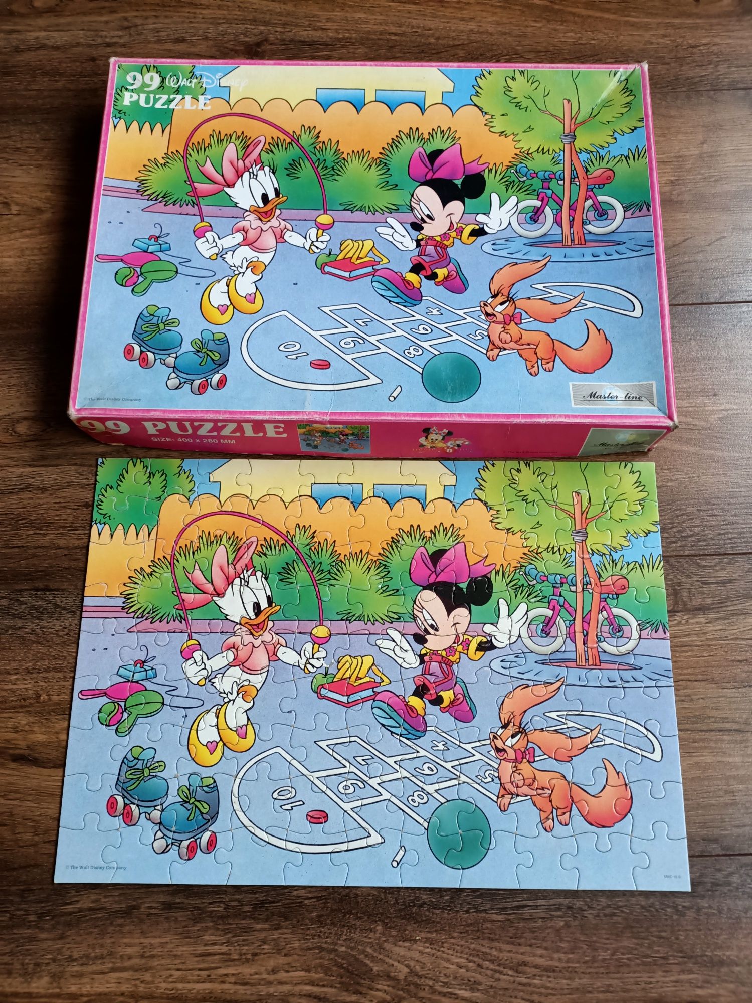 Puzzle Walt Disney Myszka Minnie i Daisy Master Line 99 elementów