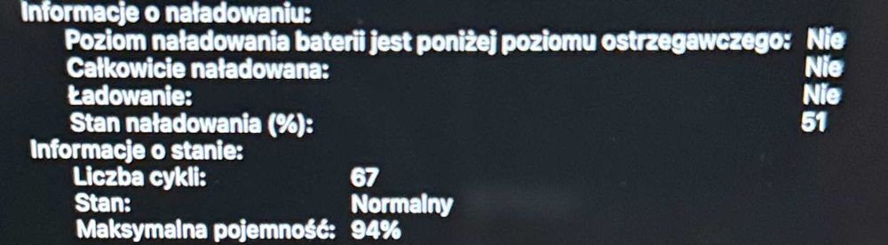 MacBook Air 13 I M1 I 8/256GB I Bat-94% Gold I Świetny stan