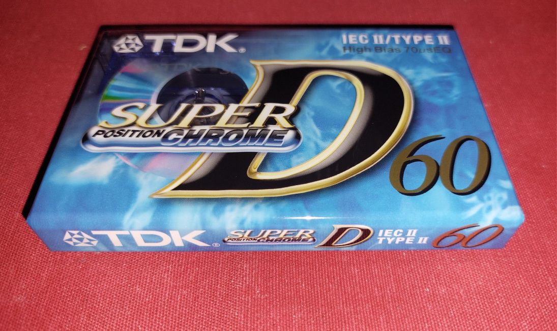 Lote de 10 Cassetes TDK Super D Chrome
Type II