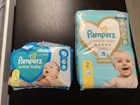 Chusteczki Dada, Pampers Premium Care 2, Pampers Active Baby