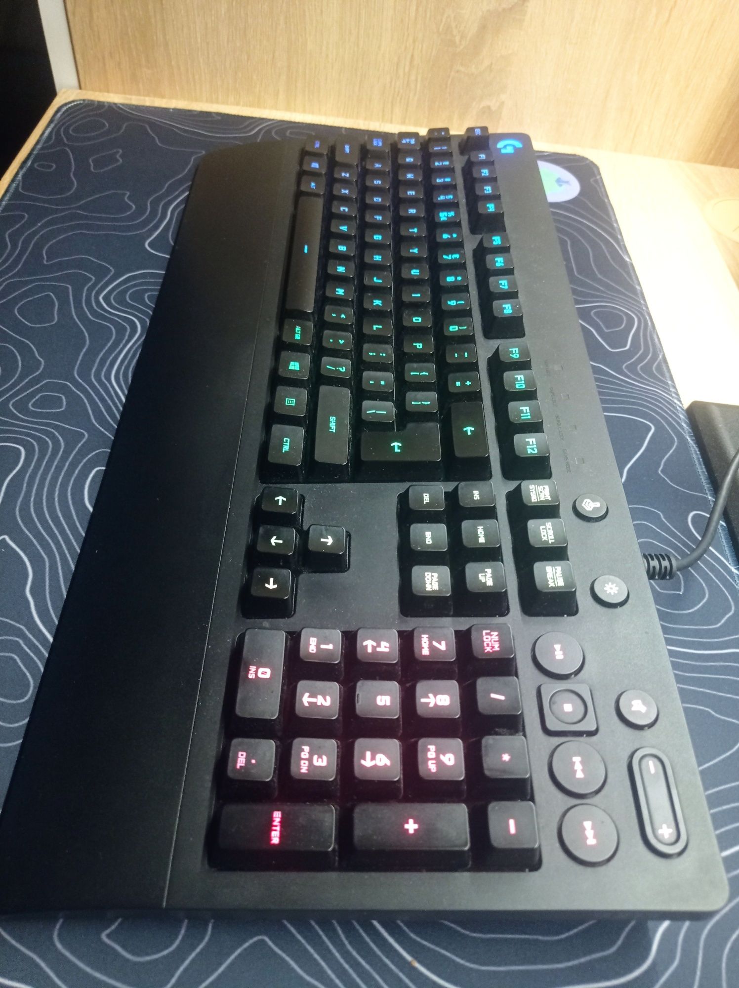 Klawiatura gamingowa Logitech g213 prodigy