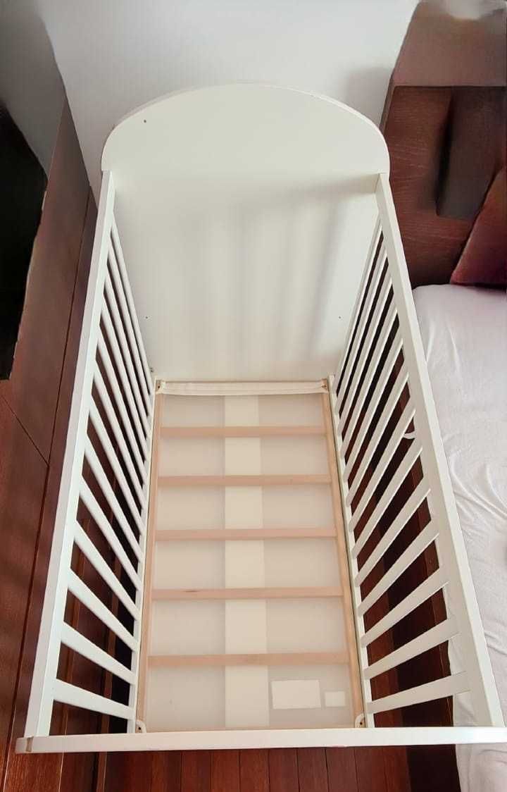 Łóżeczko dziecięce z szufladą Ikea Gonatt 123 x 66 [cm]