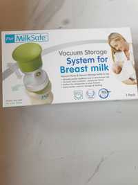 System do próżniowego przechowywania mleka matki
