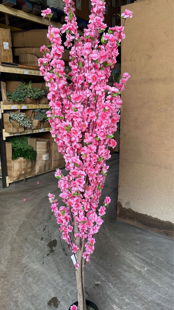 Flores de cerejeira artificiais lindissimas para decorações