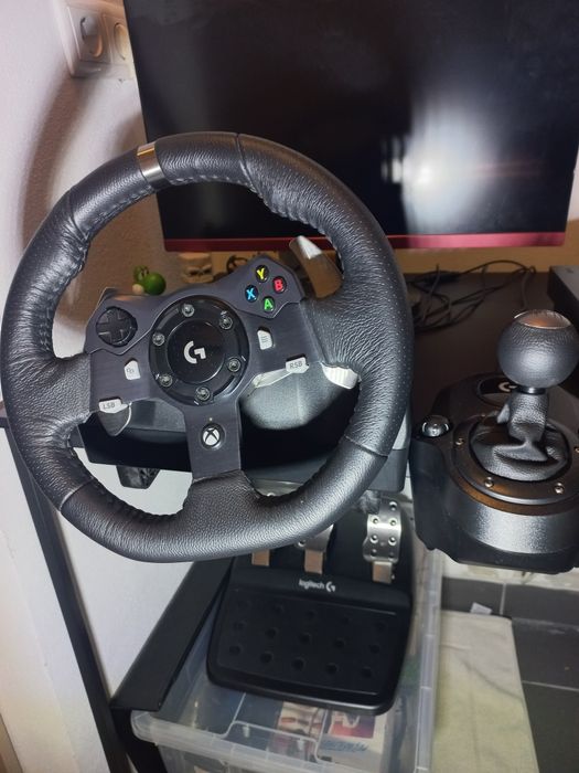 Xbox one x + volante g920