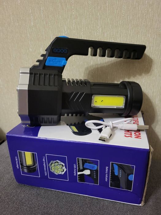 Фонарь  светодиодный Led акумуляторный