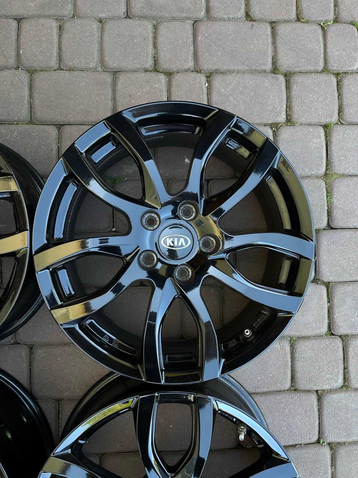 Alufelgi Kia 5x114,3 17 cali Czujniki Sportage Sorento Czarne