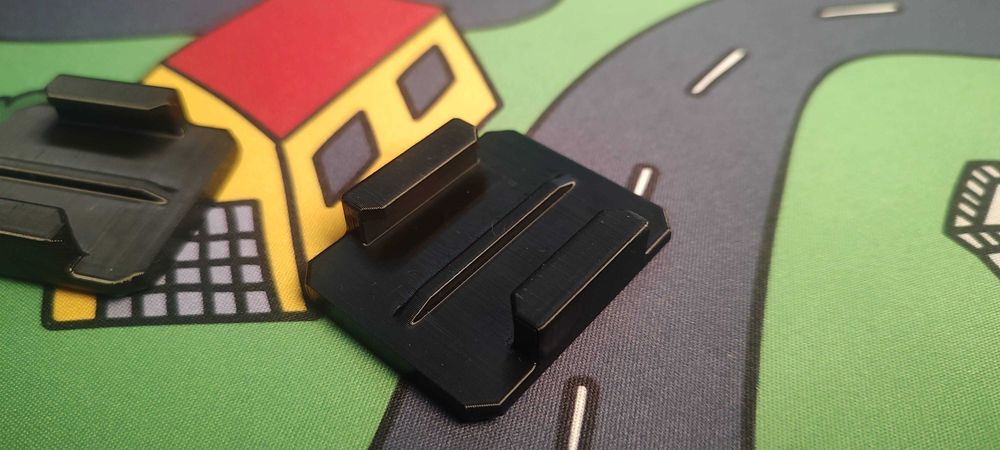 Uchwyt kamery sportowej pod daszek dla kasku 100% Trajecta GoPro, DJI