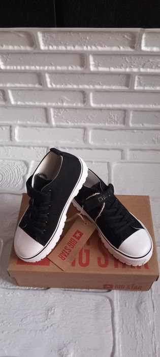 Nowe czarne trampki Big star 31