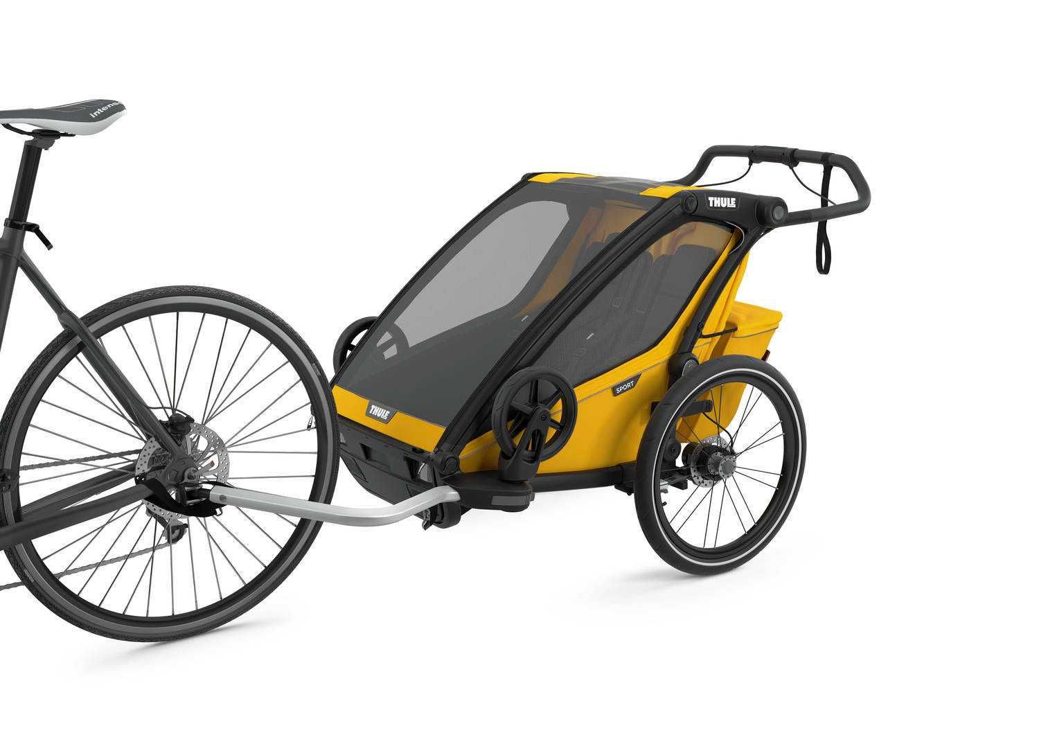 Przyczepka wózek spacerowy Thule Sport 2 Spectra Yellow  Bemowo