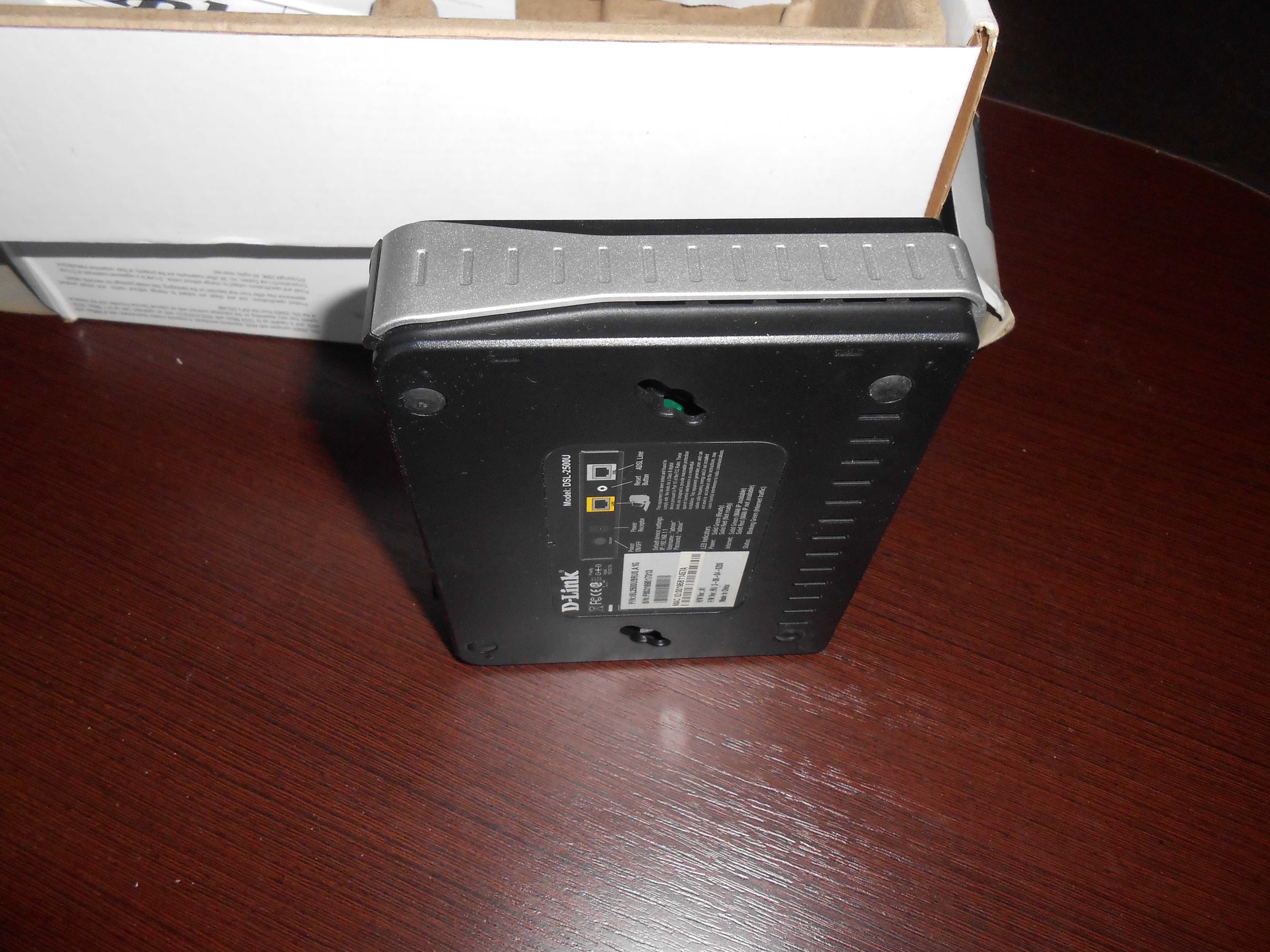 Маршрутізатор/роутер новий D-link DSL 2500U ADSL/Ethernet