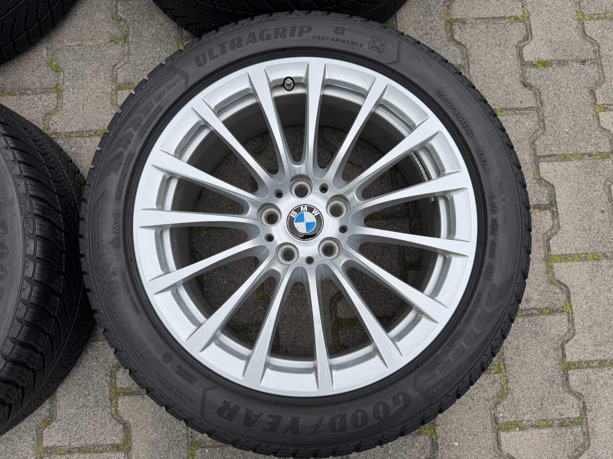 Org Koła Zimowe Alu 18cali BMW 5 G30 G31 (245/45r18 GOODYEAR 7mm 2021r