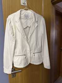 Jaqueta Branca para Verão Size L Algodão