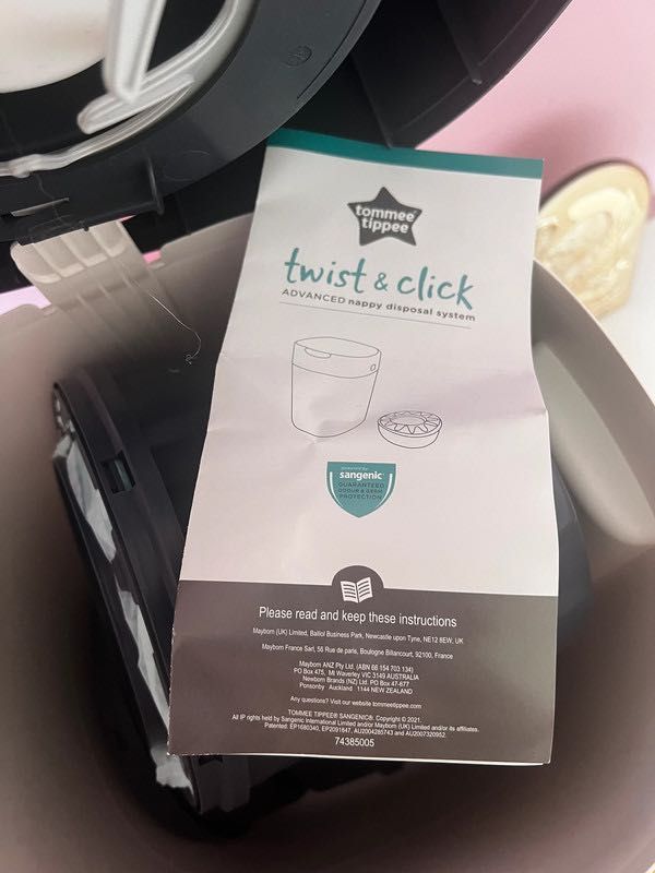 Zestaw pojemnik na zużyte pieluchy plus wkłady wymienne Tommee Tippee