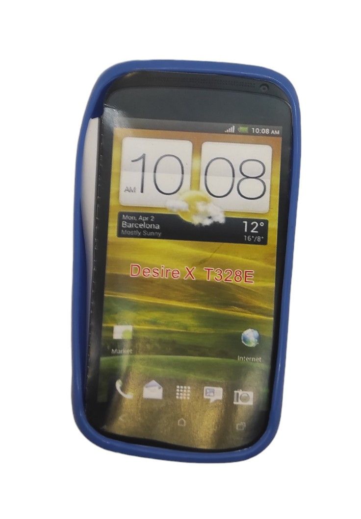 Etui Jelly Case do HTC Desire X T328E Blue