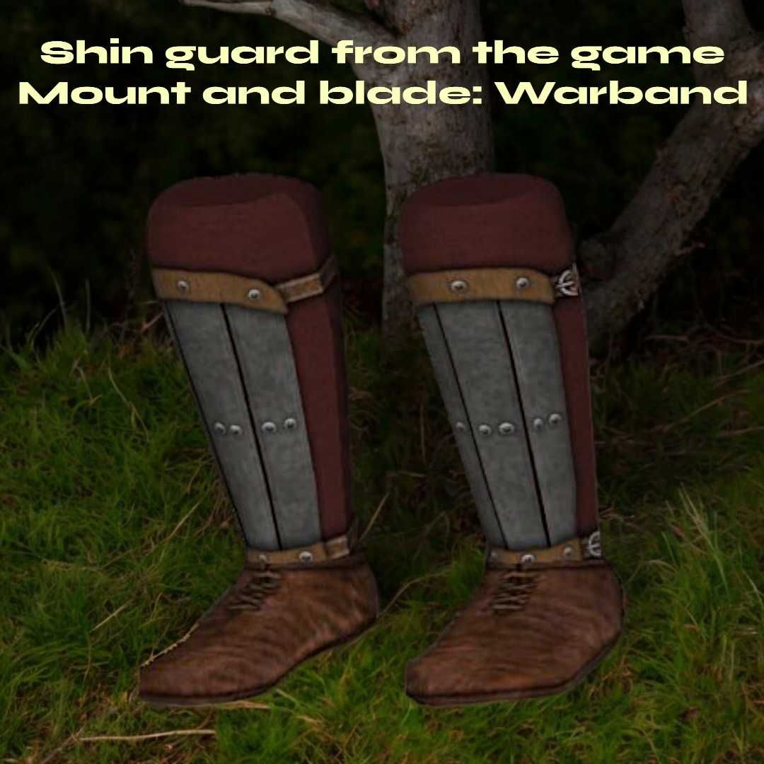 Поножі Ламінарні "Warband" з EVA Foam для косплея