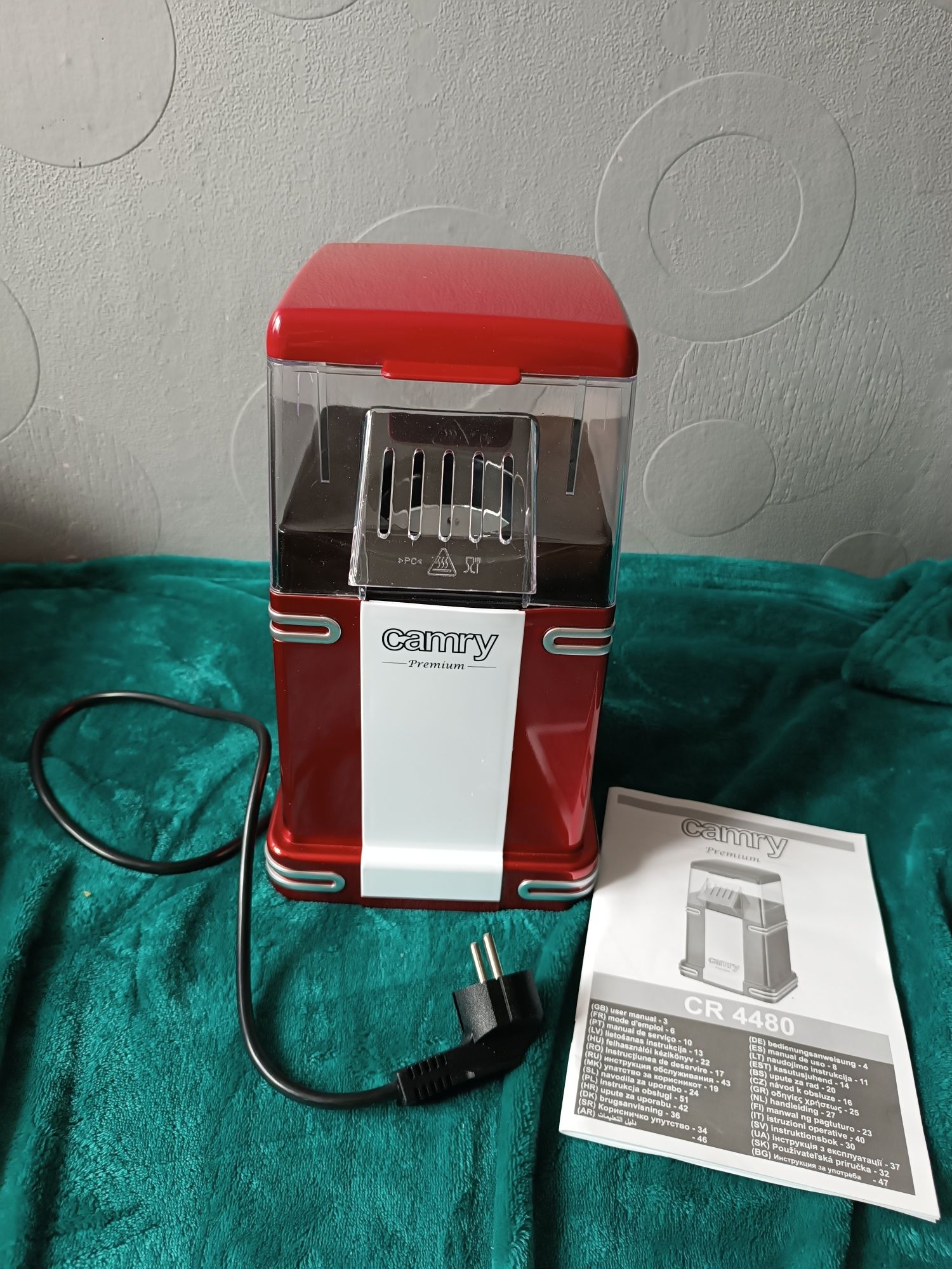 Maszyna do popcornu Camry 1200W
