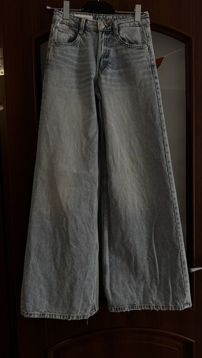 Джинсы Zara wide leg 32 рр