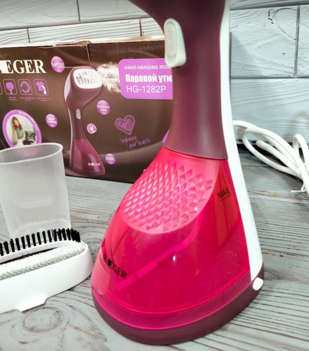 Відпарювач для одягу, праска, утюг, отпариватель Haeger 1282 - 1400 Вт