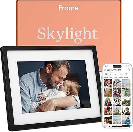 Cyfrowa ramka na zdjęcia z WiFi Skylight Frame, dotykowa 10 cali