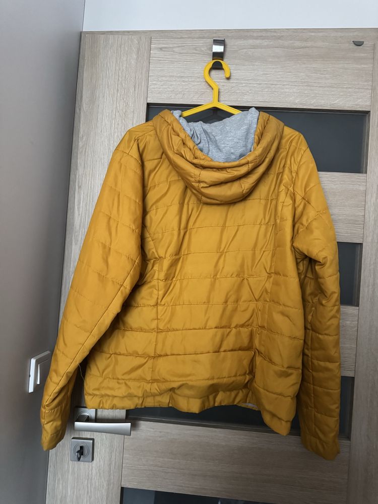 Żółta kurtka przejściowa paprika r. 44/2XL