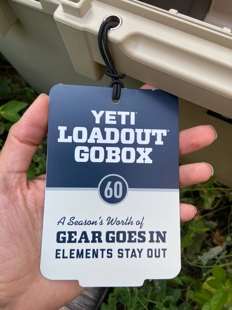 Продаю YETI LoadOut GoBox 60 Gear Case — Tan