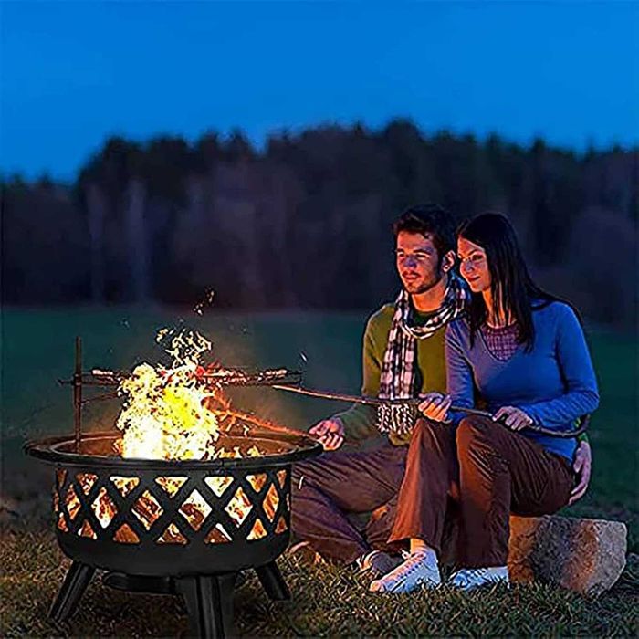 Nowy grill stalowy / czarny / palenisko / kociołek / ognisko !A3001!
