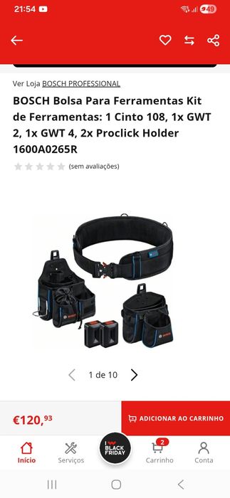 Vendo cinta oara farramenta