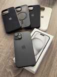 Telefon Iphone 15 128GB Czarny 94% Kondycji Baterii + 4 etui + ładowar