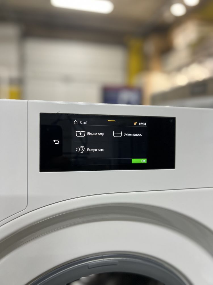 Новий комплект пральної машини Miele WWR 860  та сушильної TWR 780 WP.