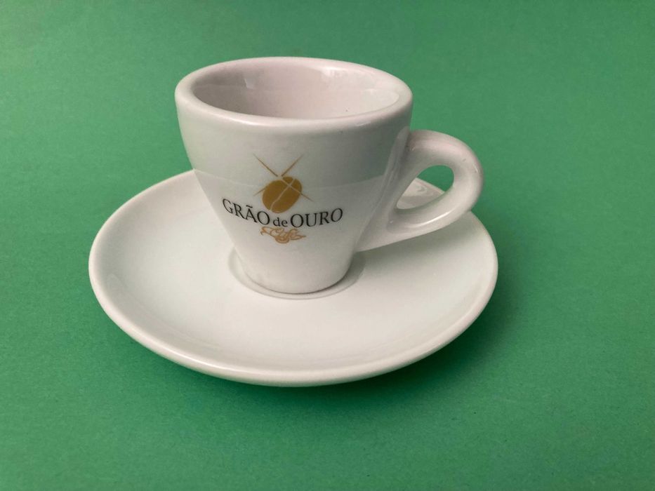 Chávena de Café Colecção Grão de Ouro Anos 90