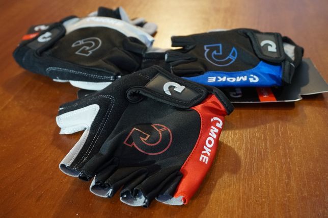 Велосипедні рукавички з гелевими вставками Moke, велоперчатки