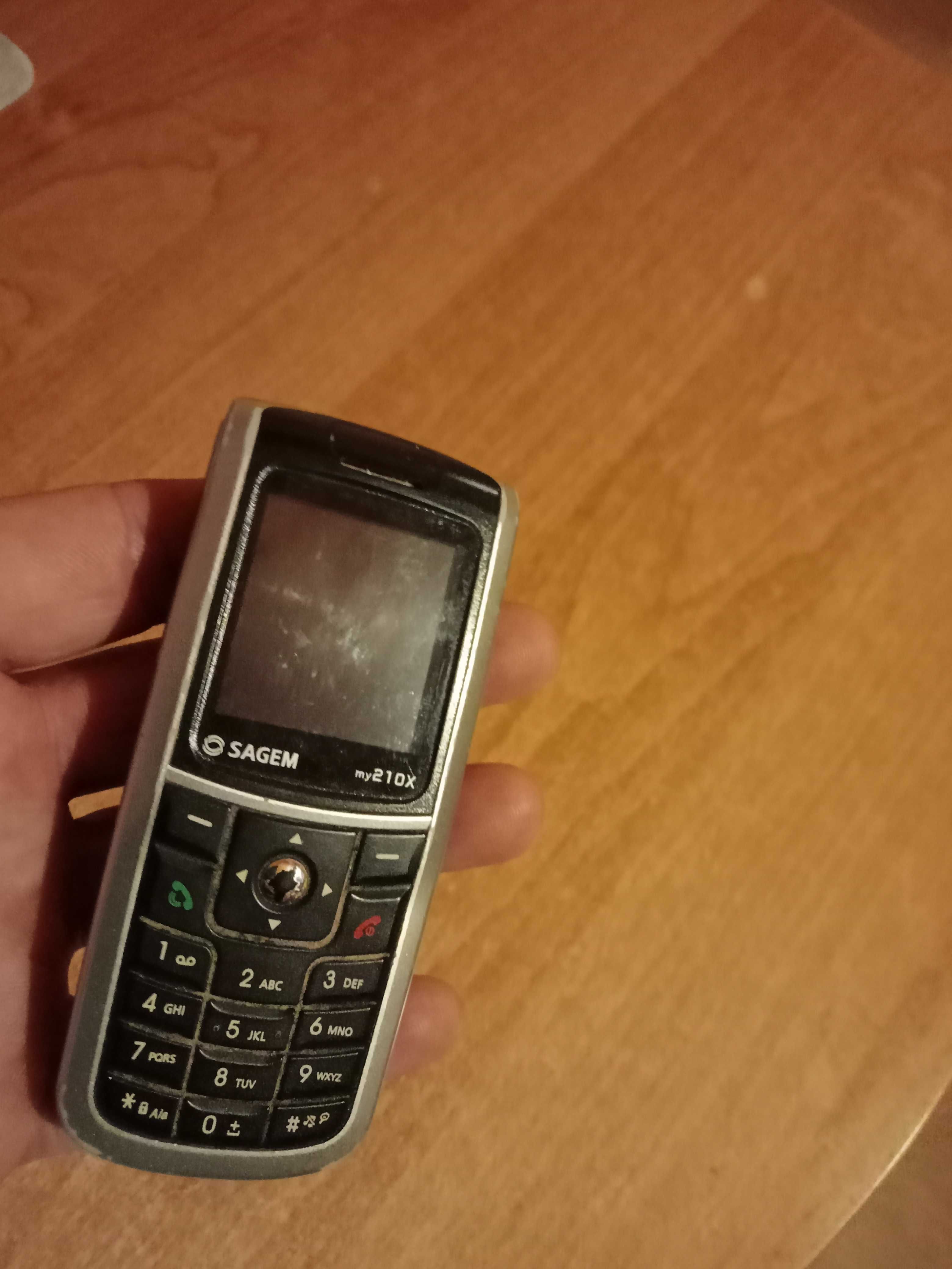 Sagem my210x , telefon komórkowy, bez ładowarki.