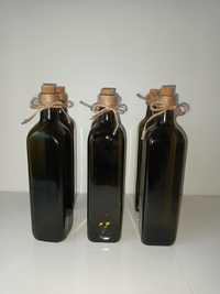 Butelki szklane z korkiem 750 ml
