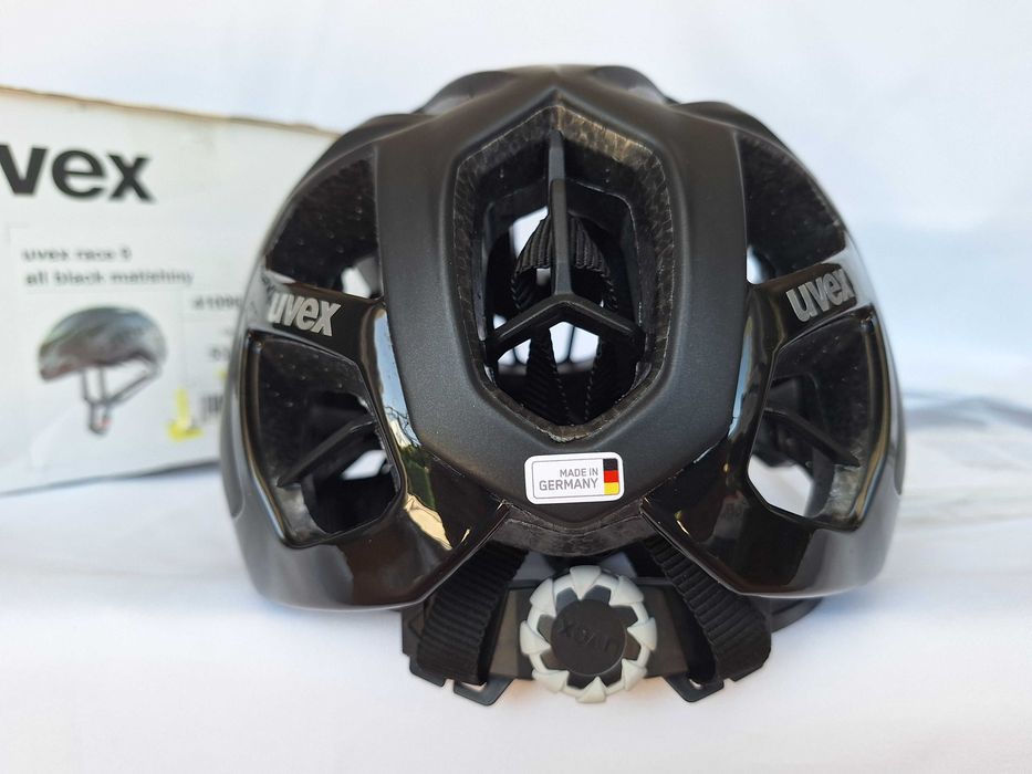 Kask rowerowy szosowy Uvex Race 9 All Black Mat Shiny S/M 53-57cm