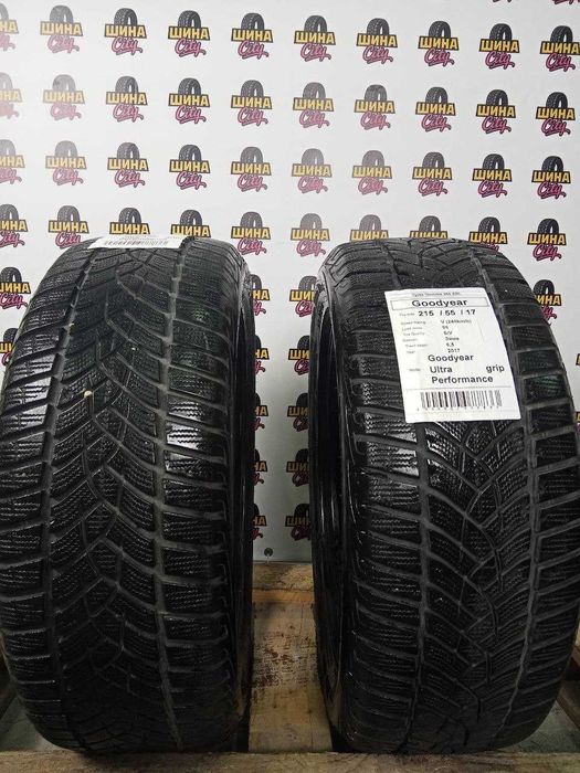 215/55 R17 пара зимових шин Goodyear Ultra Grip Performance