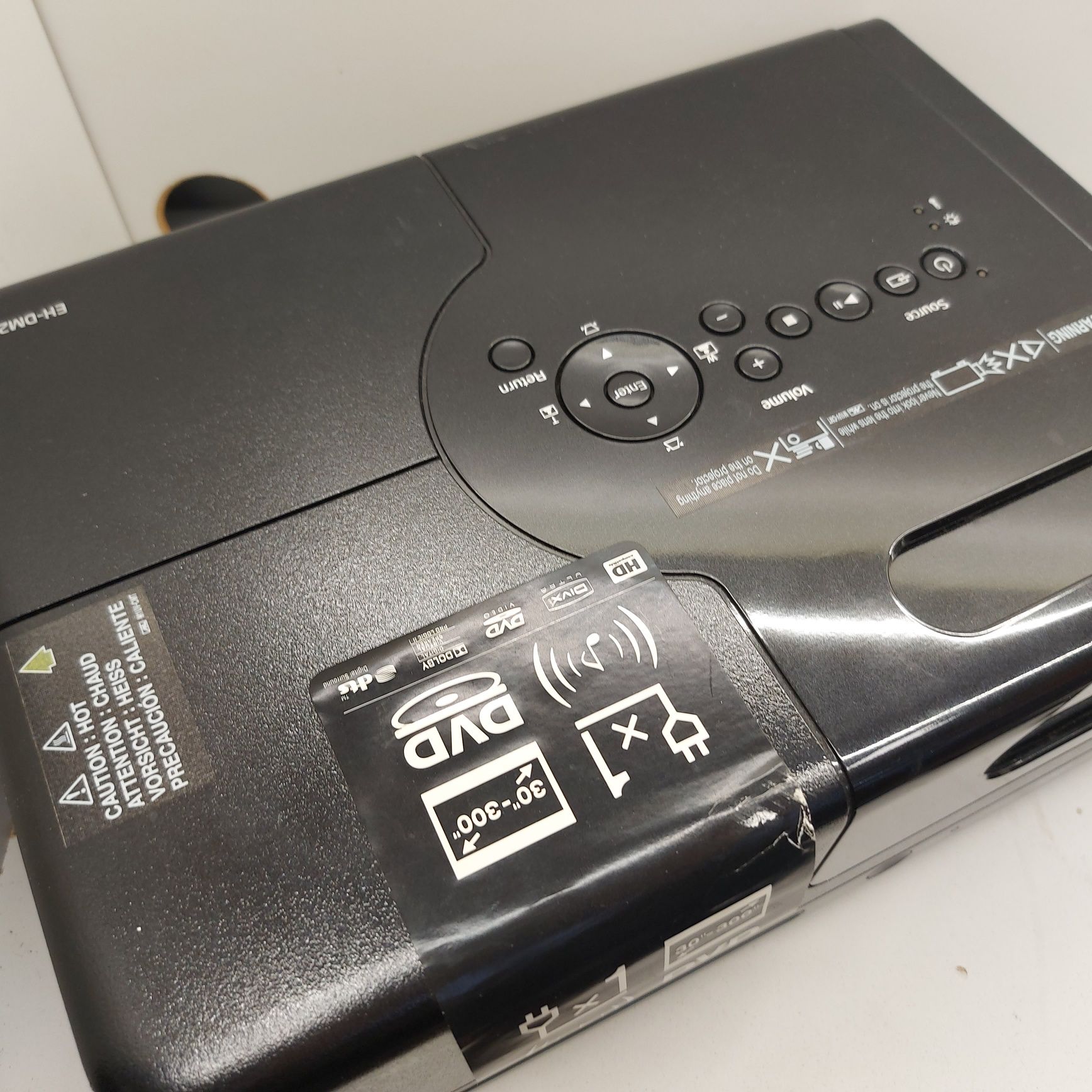 Projektor Rzutnik Epson H302B Odtwarzacz DVD 30-300"