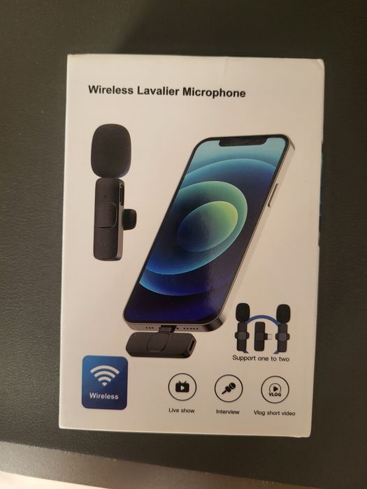 Бездротовий wireless мікрофон для android та iphone